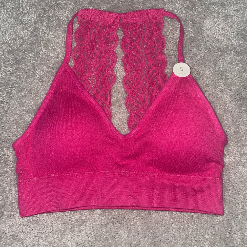 🎀NWT Cotton On Bralette with Lace Back